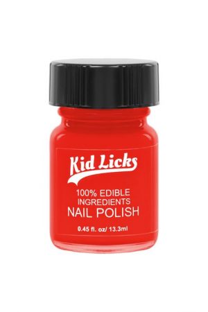 Kid Licks is the world's only nail polish with edible ingredients. Durable  and safe for the littlest fingers and toe… | Nail polish, Biodegradable  products, Acetone
