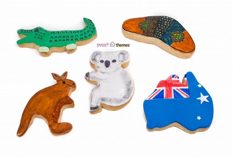 Edible decorations for a eco Friendly Australia Day Idea