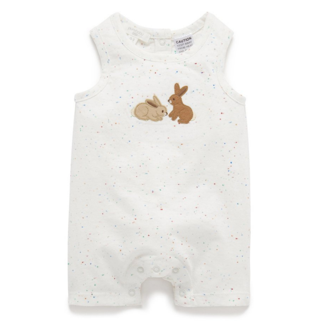 organic purebaby baby growsuit for baby easter gift