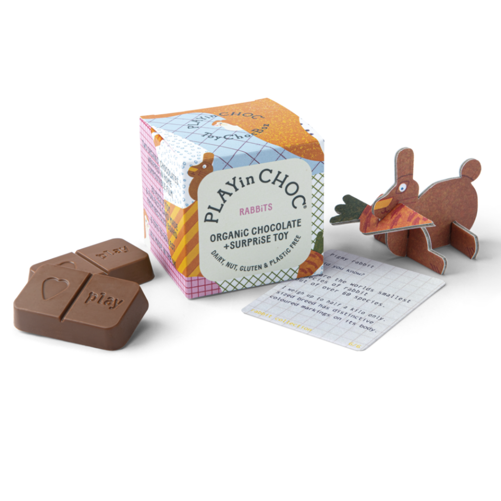 organic choc in box easter treat for kids