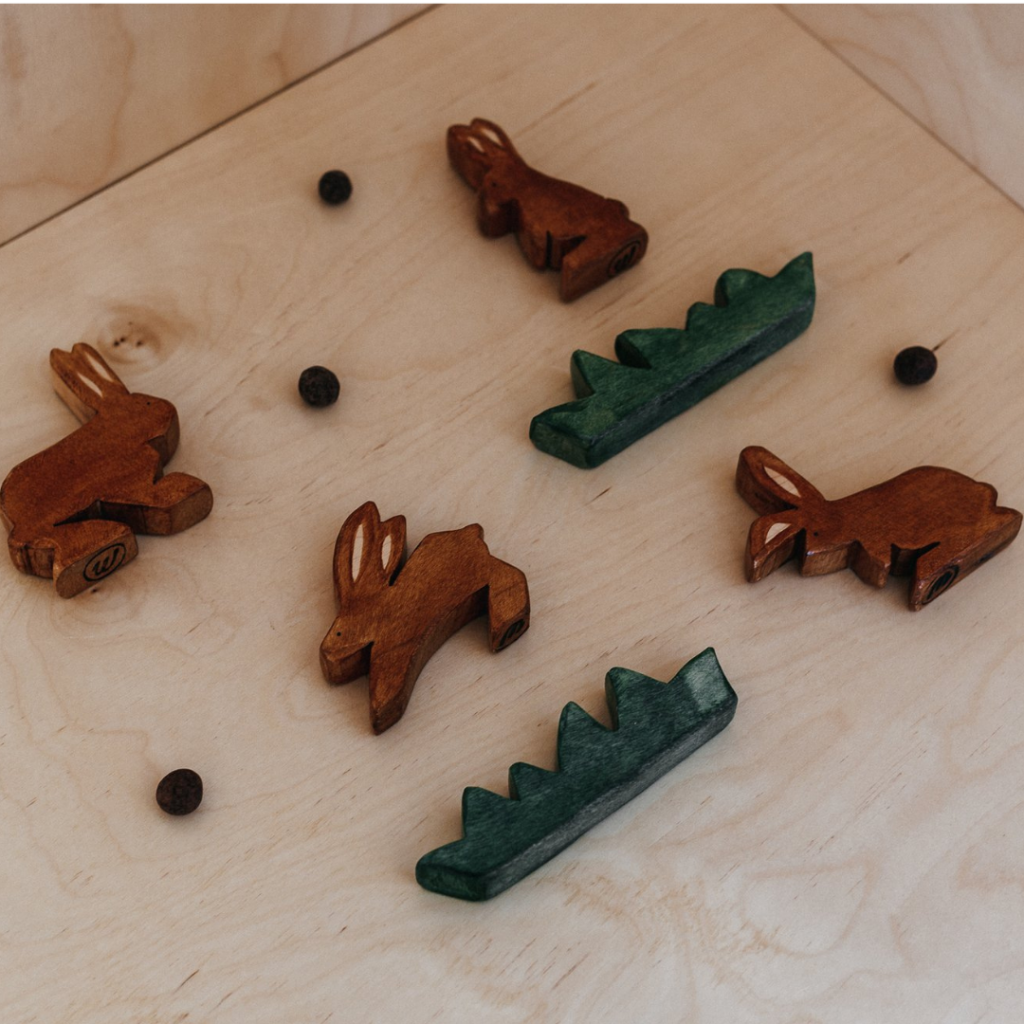  wooden easter ostheimer like animals for kids easter gifts