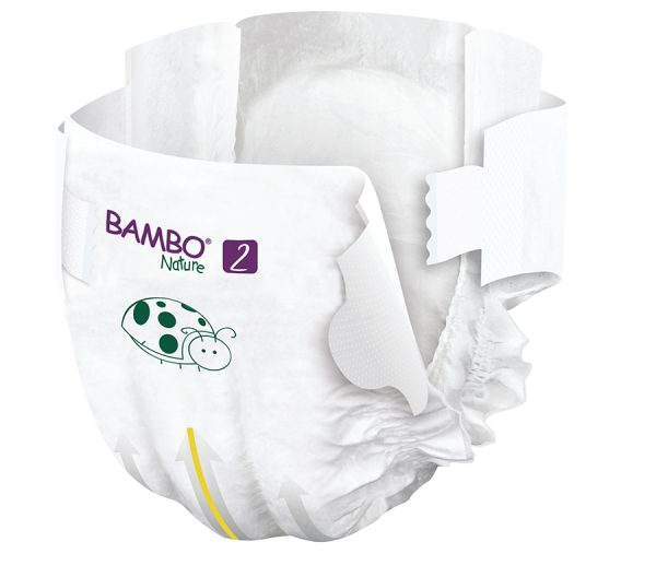 Bambo Nature Eco Nappies 3-6kgs- Size 2- Pack - Image 2