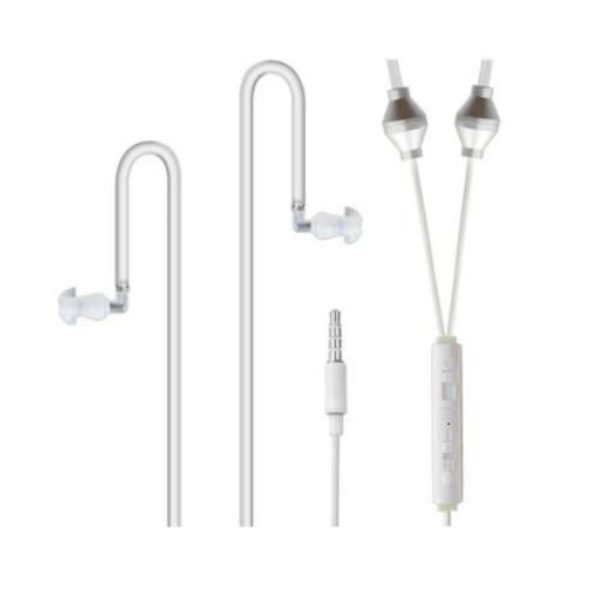White AirTube Headset by SafeSleeve